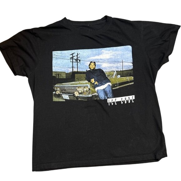 (5‎ for $25)Vintage Ice Cube Chevy Impala Unisex T-shirt Size Medium - Picture 1 of 3